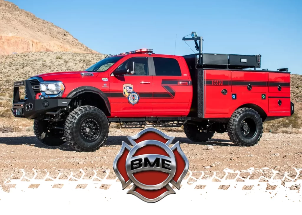 BME Fire Truck - Sawtooth in the Sierra Foothills
