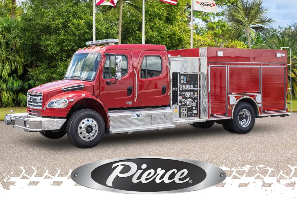 Pierce BX Commercial Chassis Fire Engine