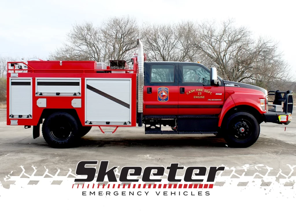 Skeeter Type 3 Rescue Squad Fire Truck